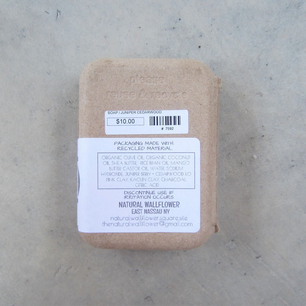 Handmade Soap: Juniper Berry Cedarwood