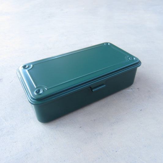 TOYO Steel Stackable Storage Box T-190: Antique Green