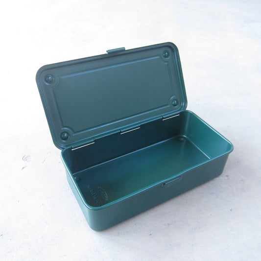 TOYO Steel Stackable Storage Box T-190: Antique Green