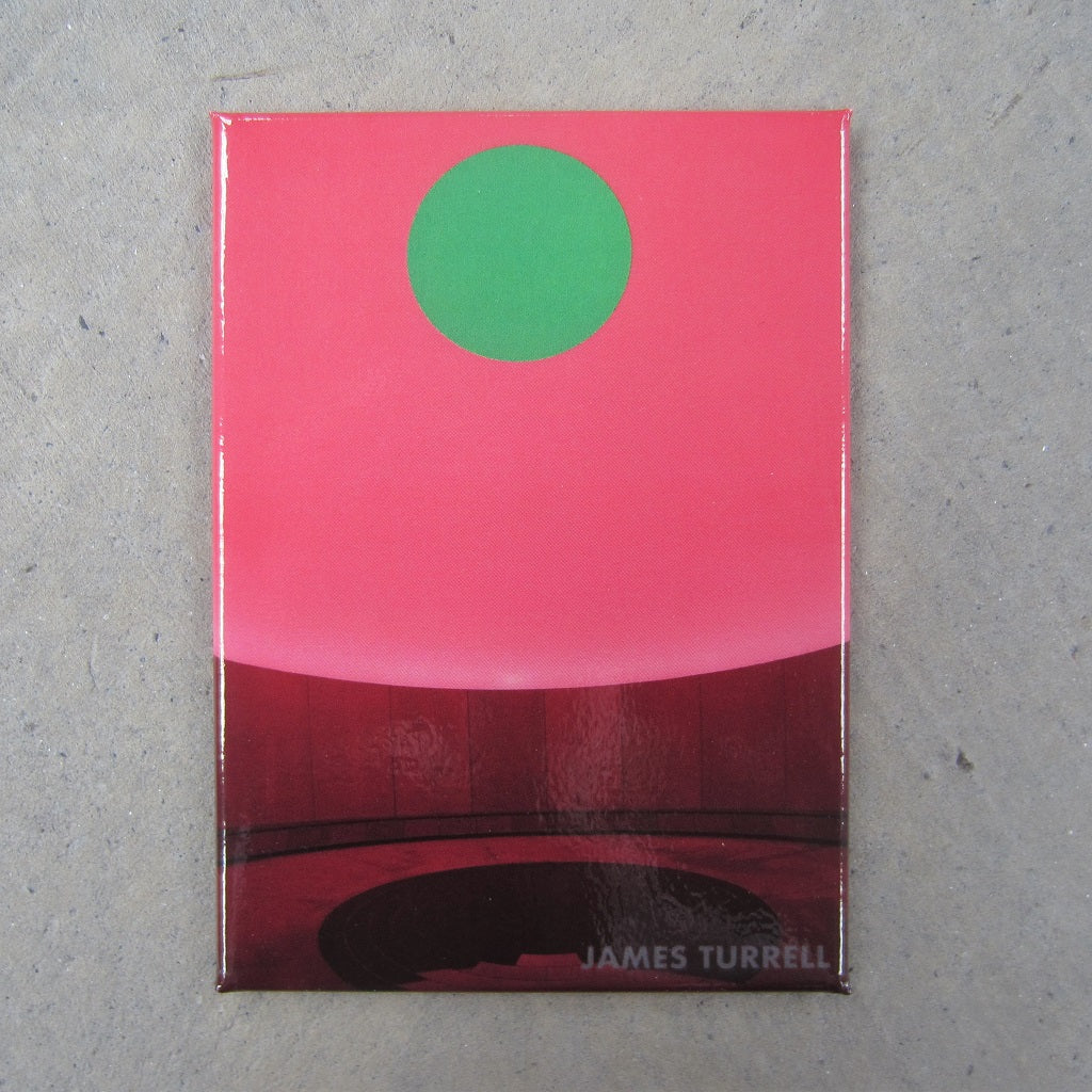 MASS MoCA Magnet: James Turrell C.A.V.U. Pink