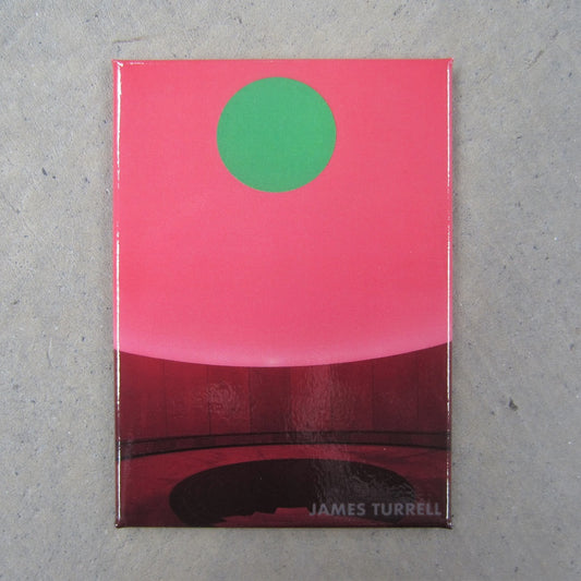 MASS MoCA Magnet: James Turrell C.A.V.U. Pink