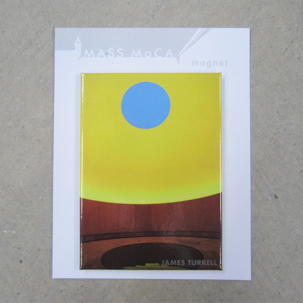 MASS MoCA Magnet: James Turrell C.A.V.U. Yellow