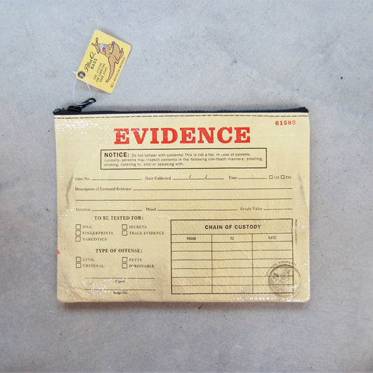 Zipper Pouch: Evidence