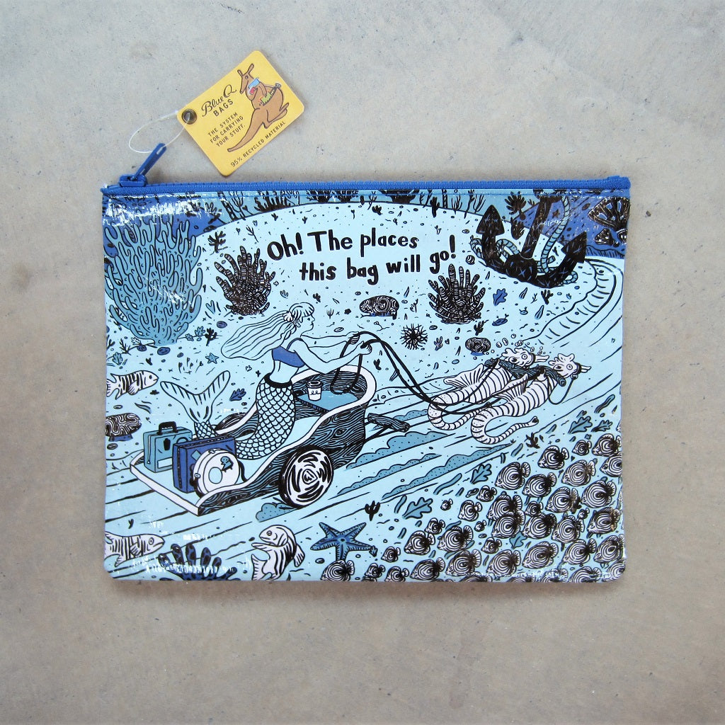 Zipper Pouch: Oh! The Places This Bag Will Go!