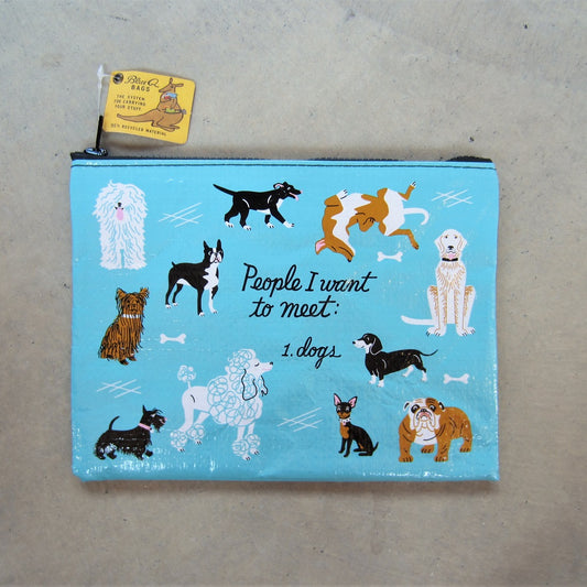 Zipper Pouch: People I Want to Meet
