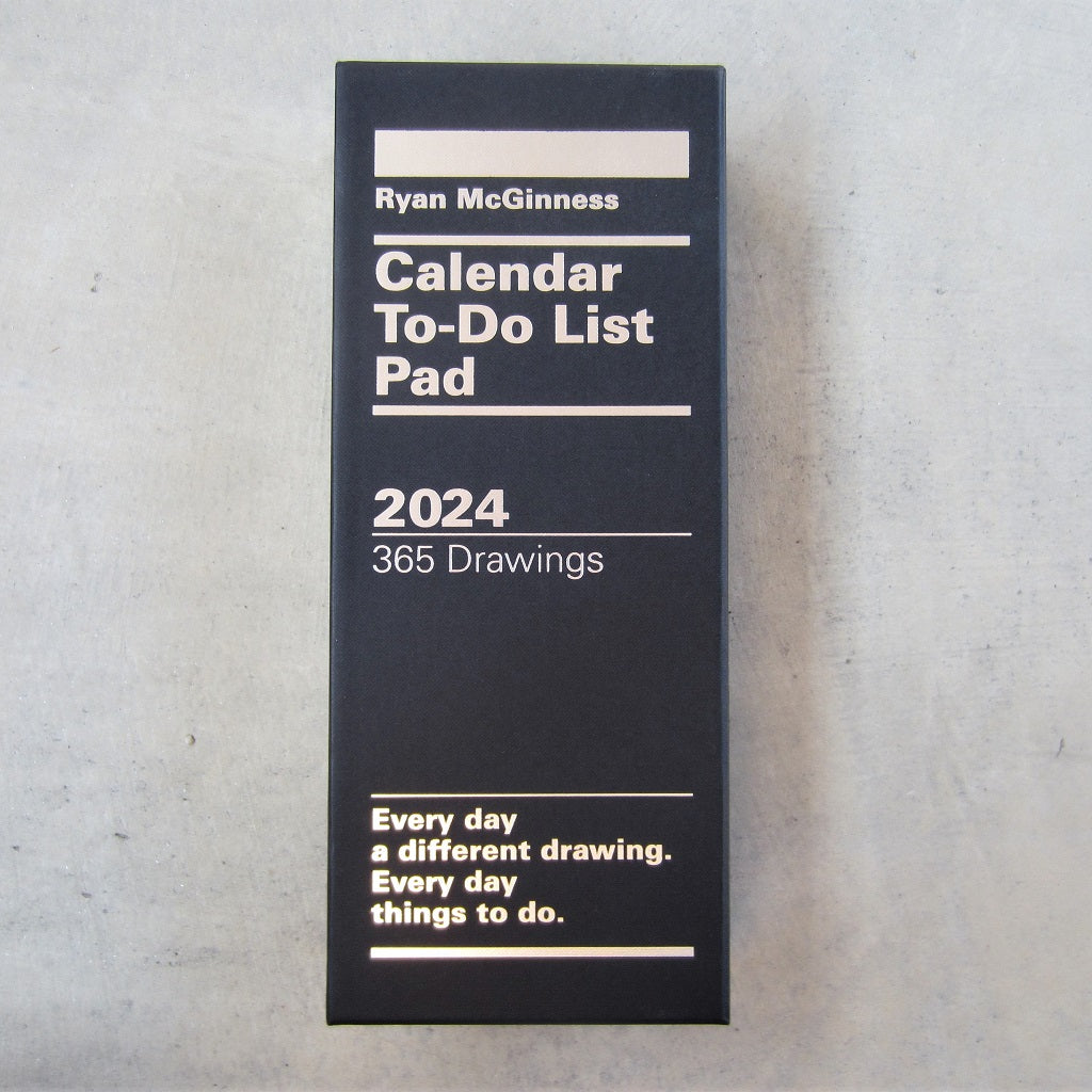 2024 Calendar To-Do List Pad