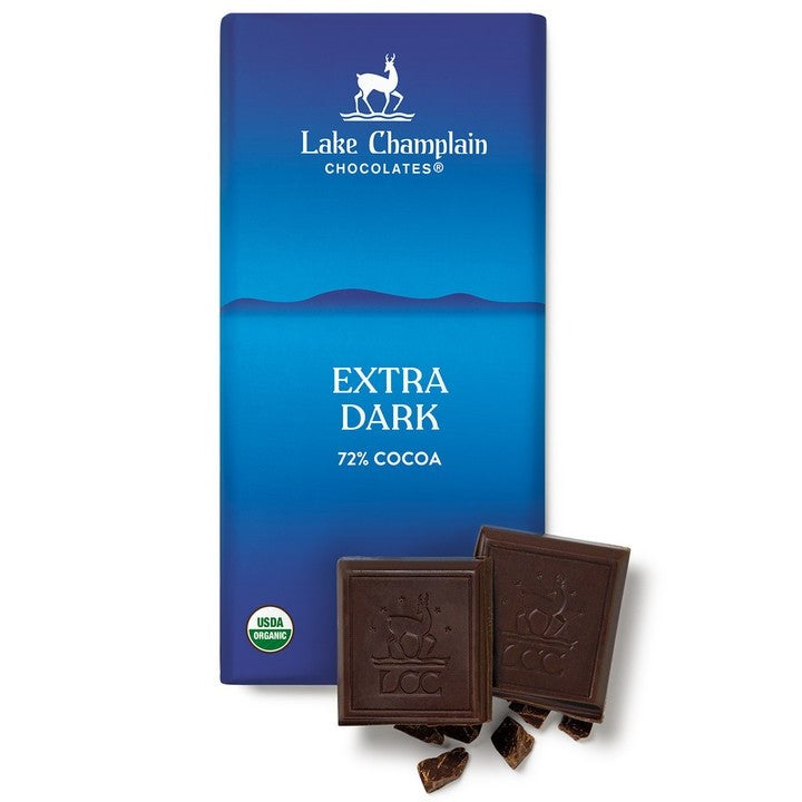 Chocolate Bar: 72% Extra Dark Chocolate