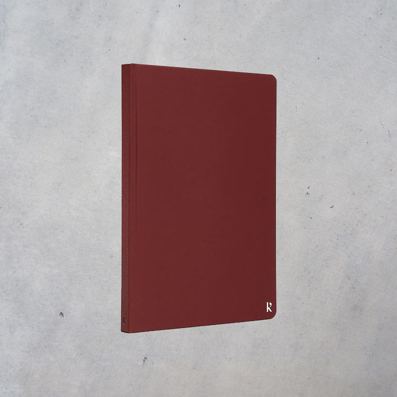 Stone Paper Notebook: A5 Blank Hardcover - Pinot