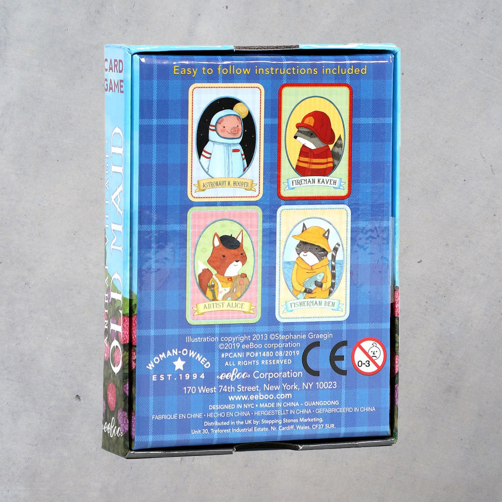 Animal Old Maid Playing Cards