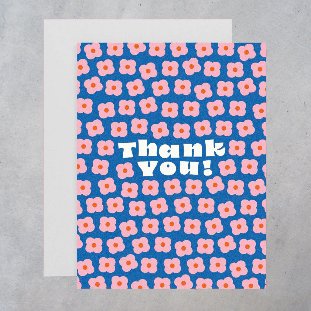 Greeting Card: Big Blooming Thank You