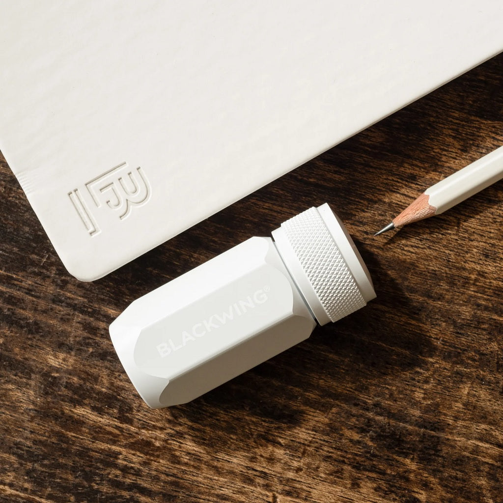 Blackwing One-Step Pencil Sharpener: White