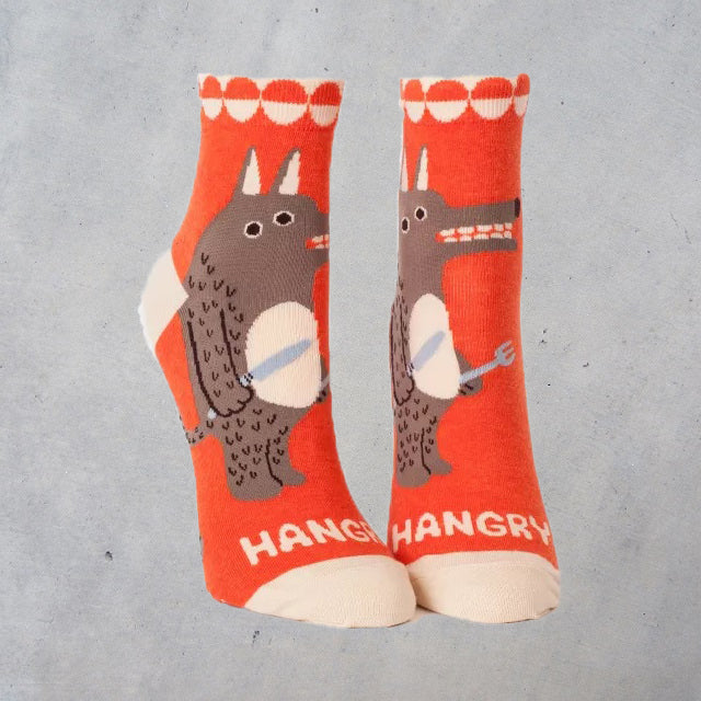Women's Ankle Socks: Hangry