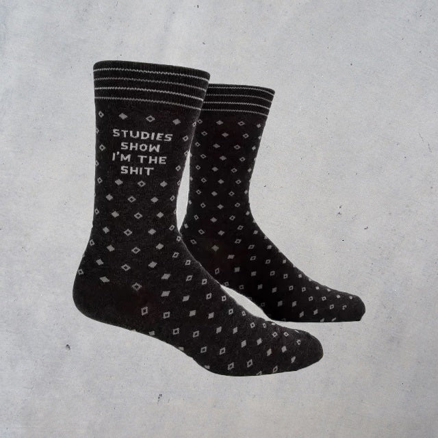 Men's Crew Socks: Studies Show I'm the Shit