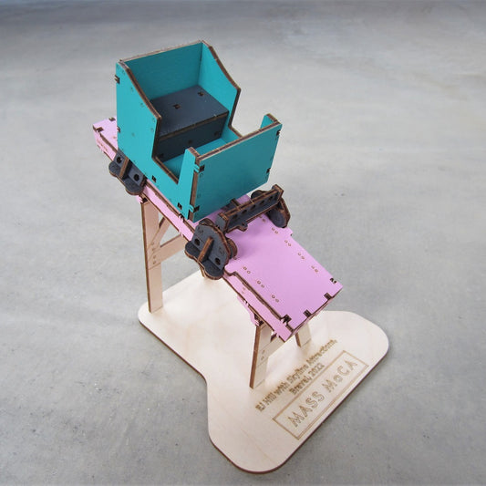 Brava Roller Coaster 3D Wooden Puzzle Kit