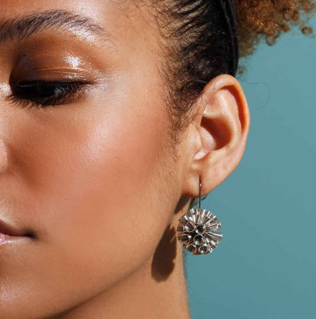 Bloom Stainless Steel Earrings
