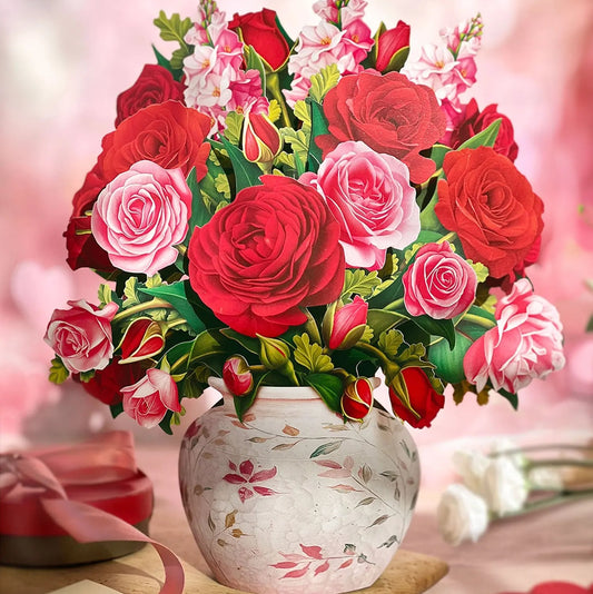 Paper Bouquet: Blooming Roses