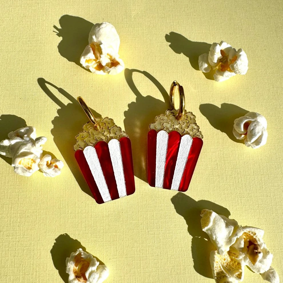 Butter Buckets Acrylic Earrings