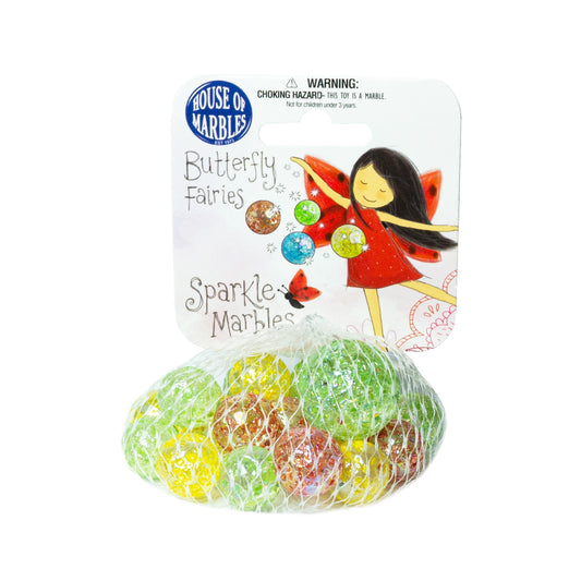 Butterfly Fairy Net Bag of Marbles