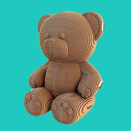 Teddy Bear Cartonic 3D Cardboard Puzzle