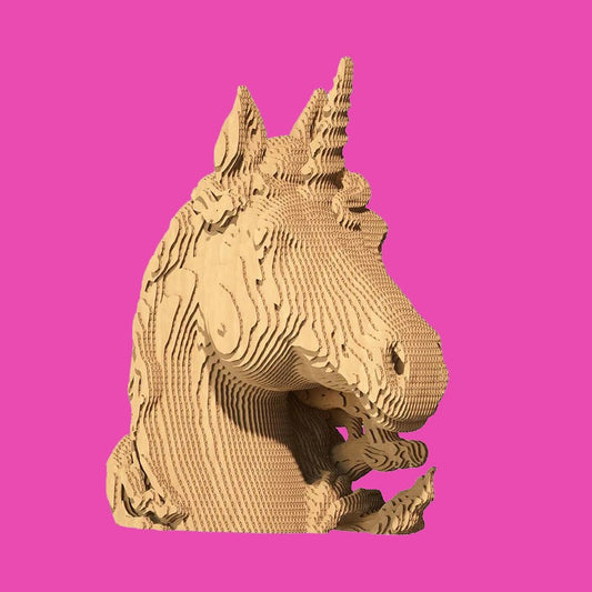 Unicorn Cartonic 3D Cardboard Puzzle