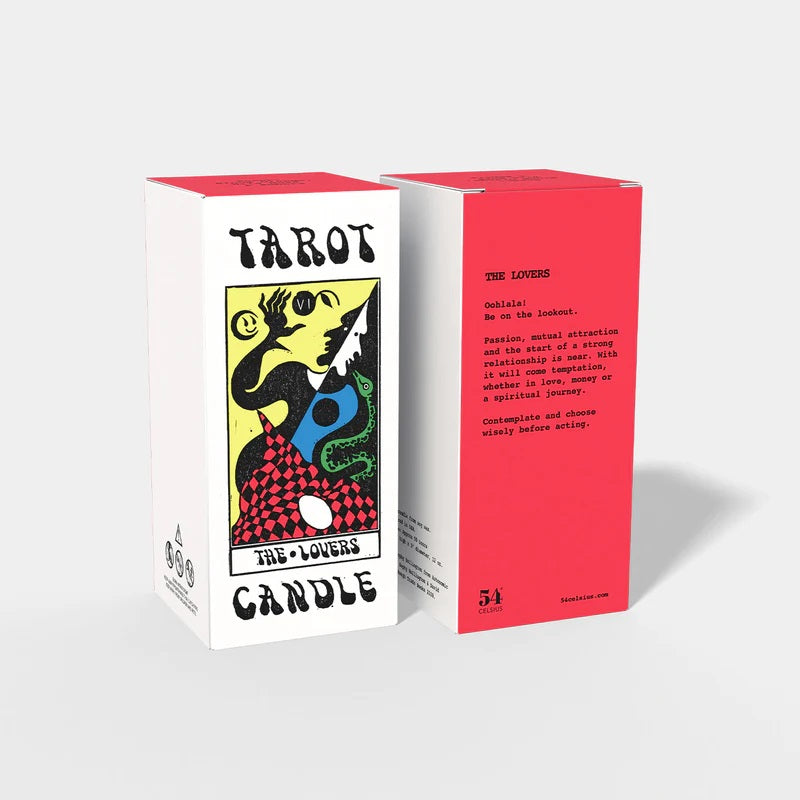 Tarot Candle: The Lovers