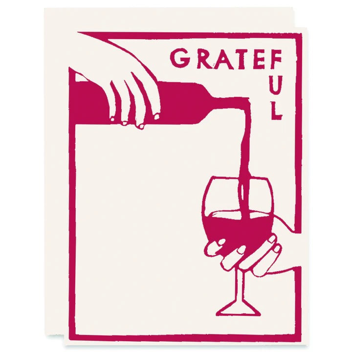 Greeting Card: Cup Half Full