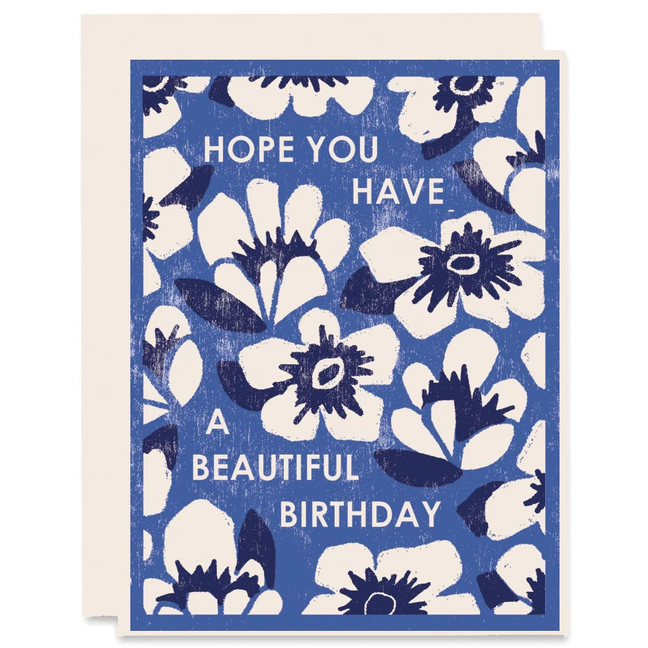 Greeting Card: Beautiful Birthday