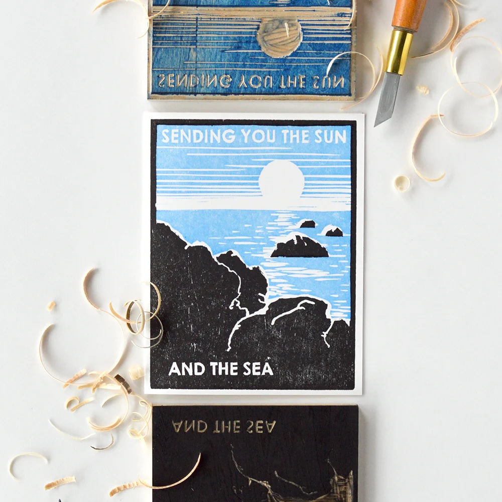 Greeting Card: Sending You the Sun and the Sea