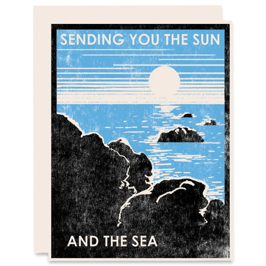 Greeting Card: Sending You the Sun and the Sea