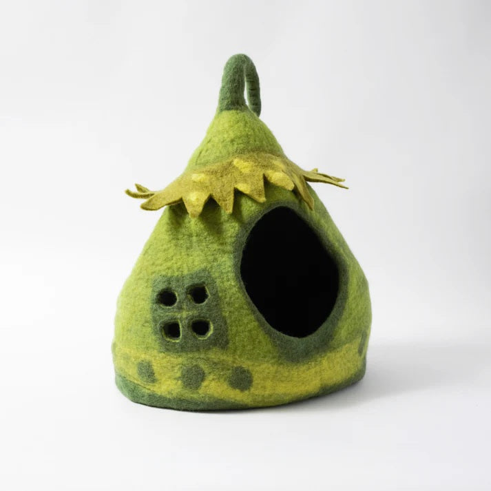 Cat Pod: Green Fairy House