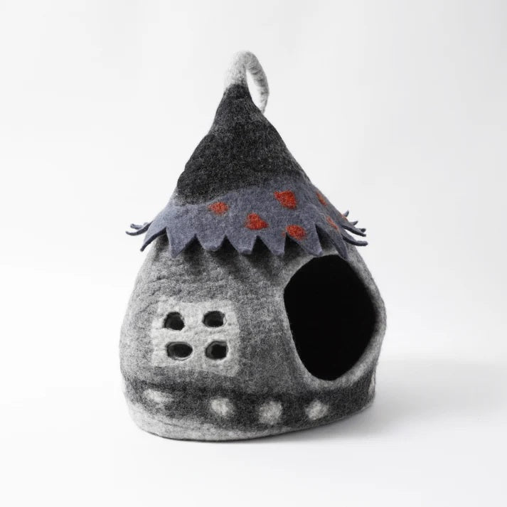 Cat Pod: Grey Fairy House