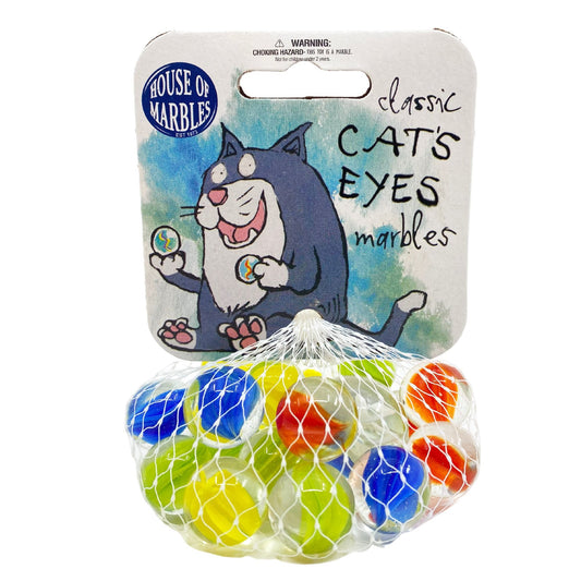 Cat's Eyes Net Bag of Marbles