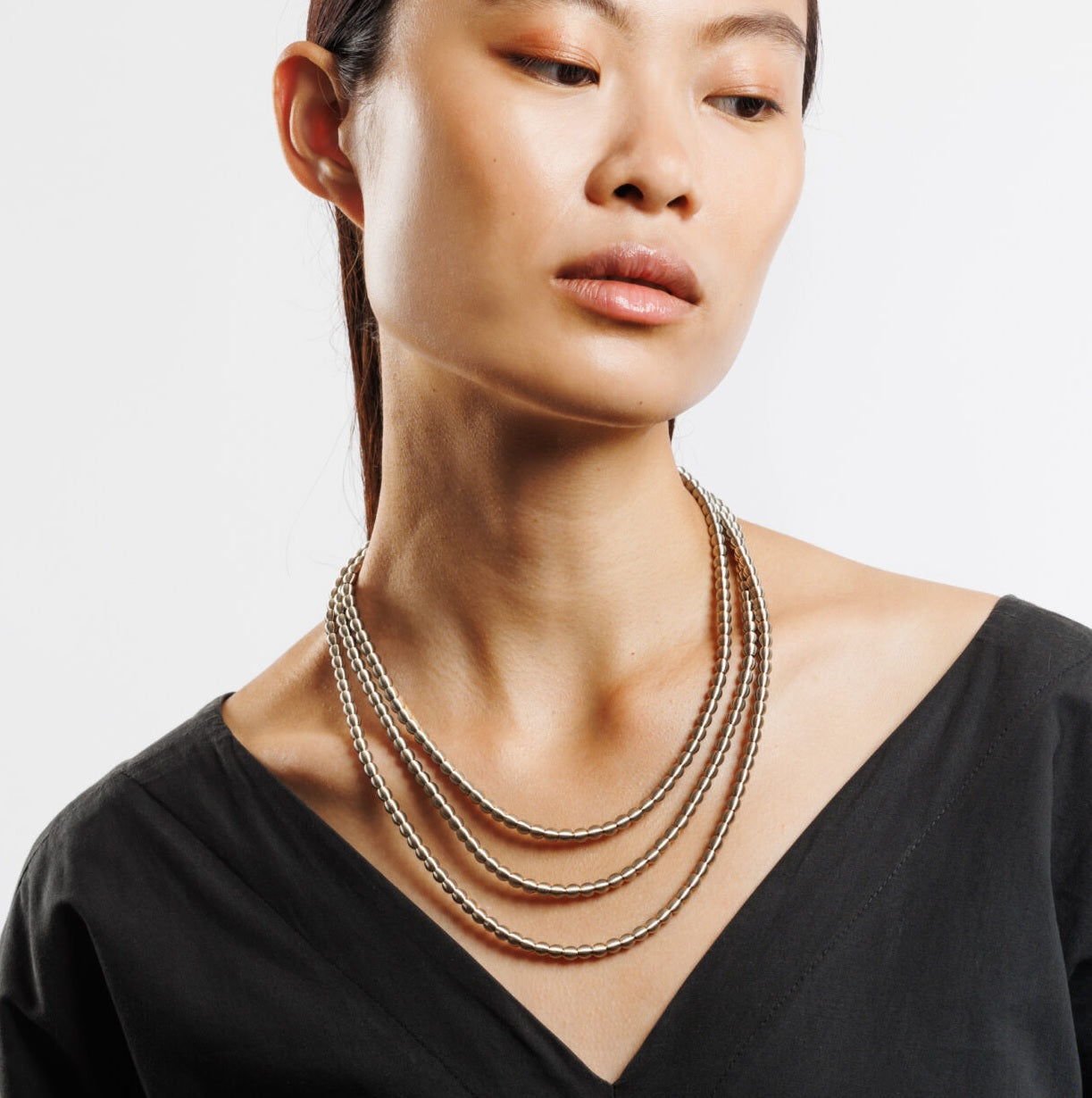 Chapelet Stainless Steel Necklace