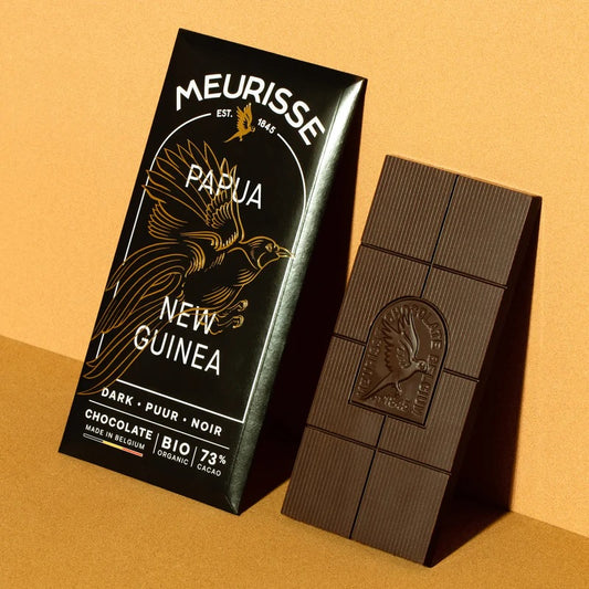 Meurisse Chocolate: Puffed Quinoa Pepper - 73% Dark