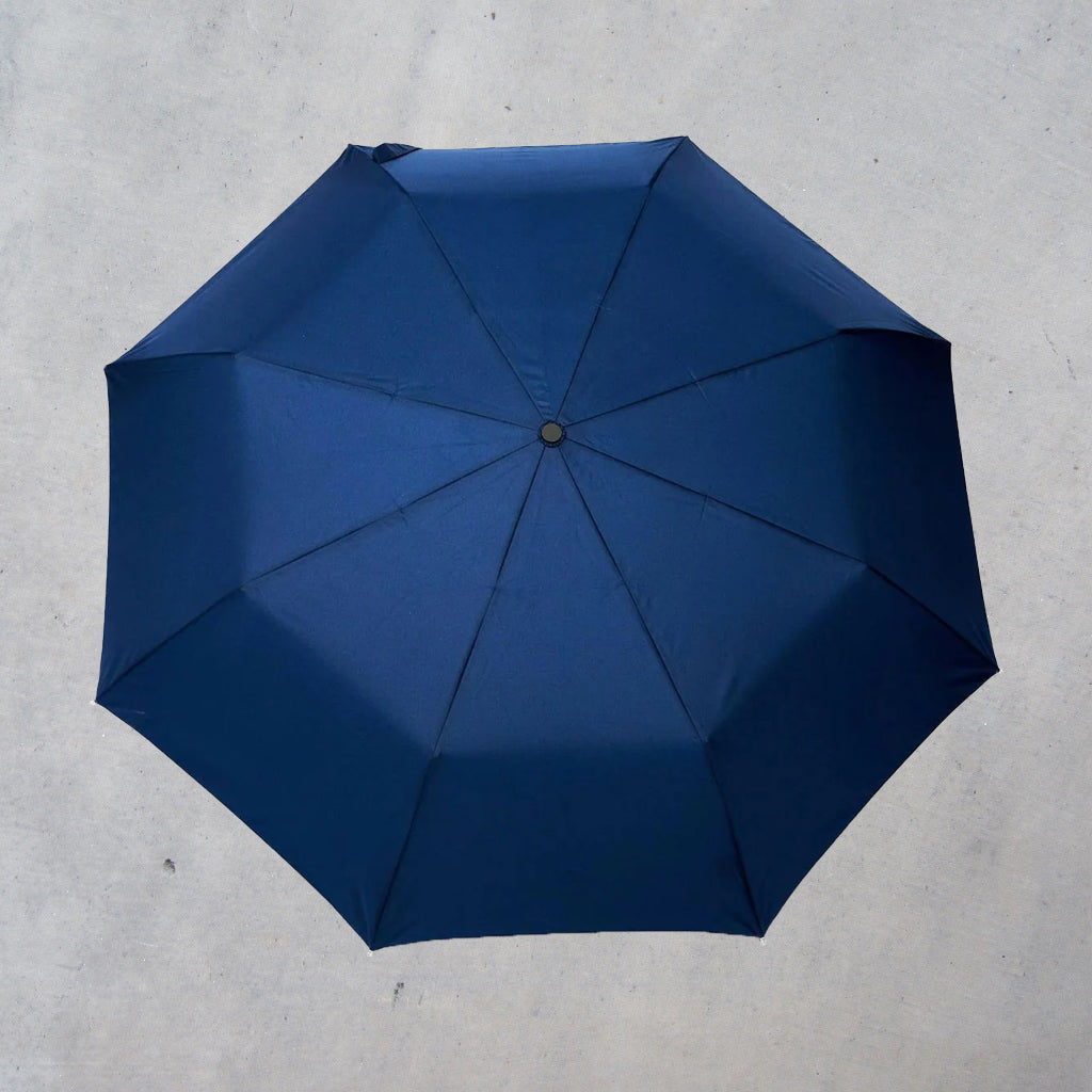 Navy Compact Duck Umbrella
