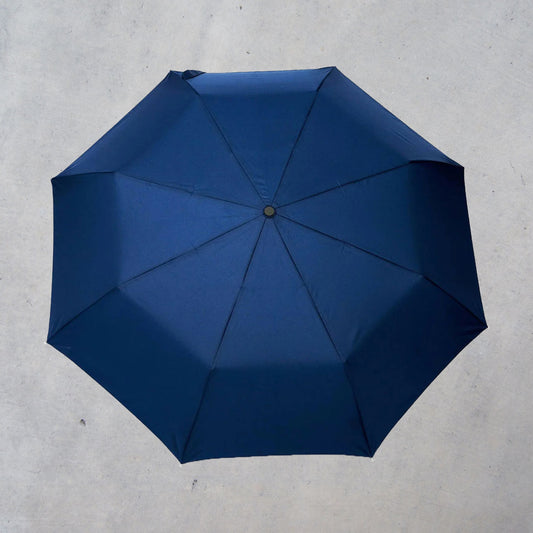Navy Compact Duck Umbrella