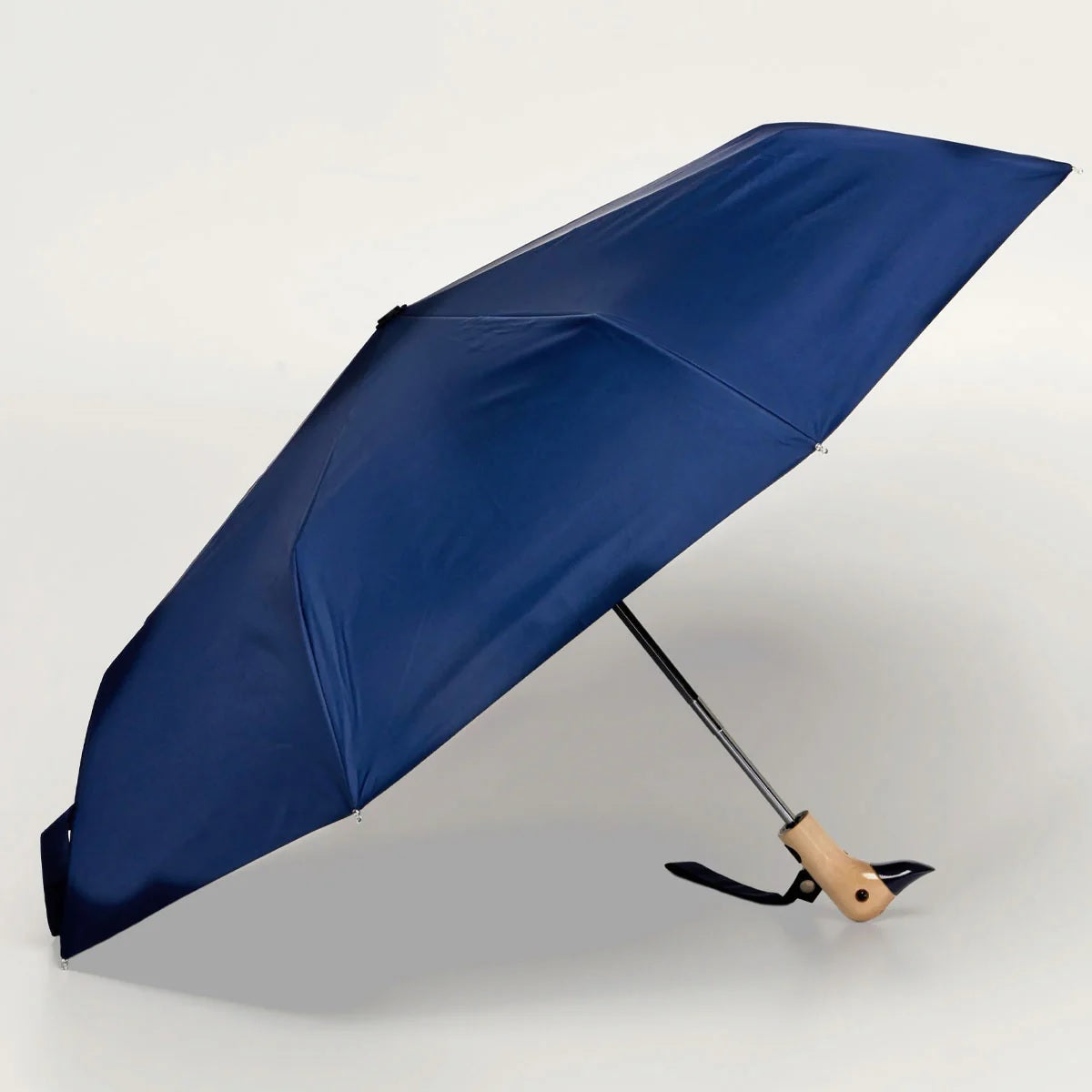 Navy Compact Duck Umbrella