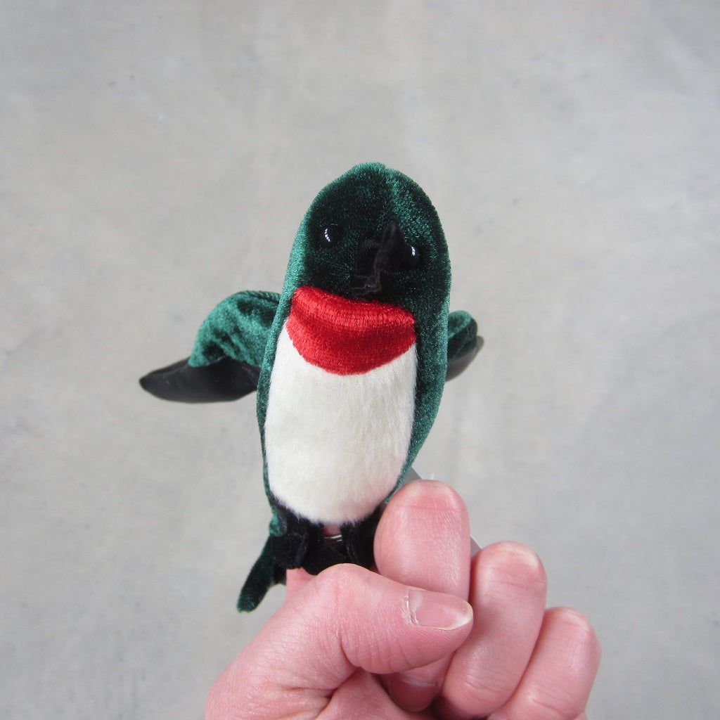 Hummingbird Finger Finger Puppet: Mini Hummingbird – MASS MoCA