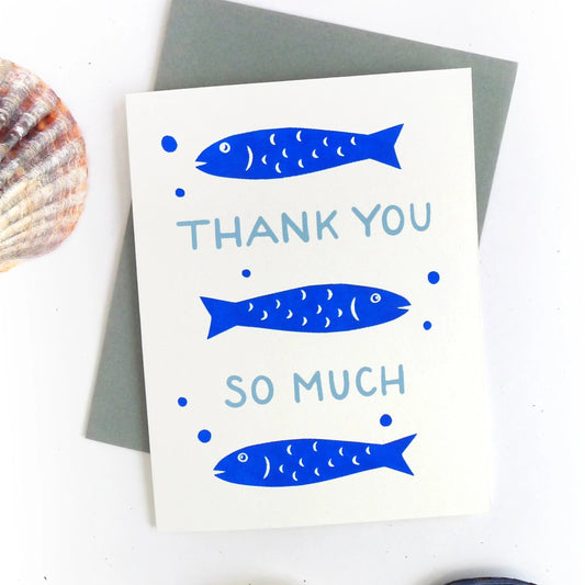 Greeting Card: Fish Thank You