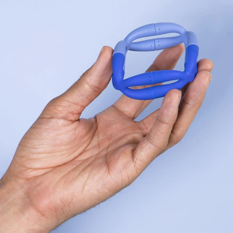 Fleks Flexible Silicone Fidget Magnets: Bluegrass