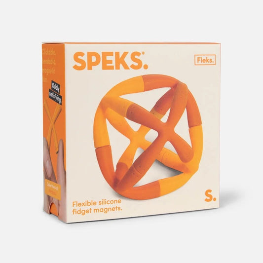 Fleks Flexible Silicone Fidget Magnets: Marigold