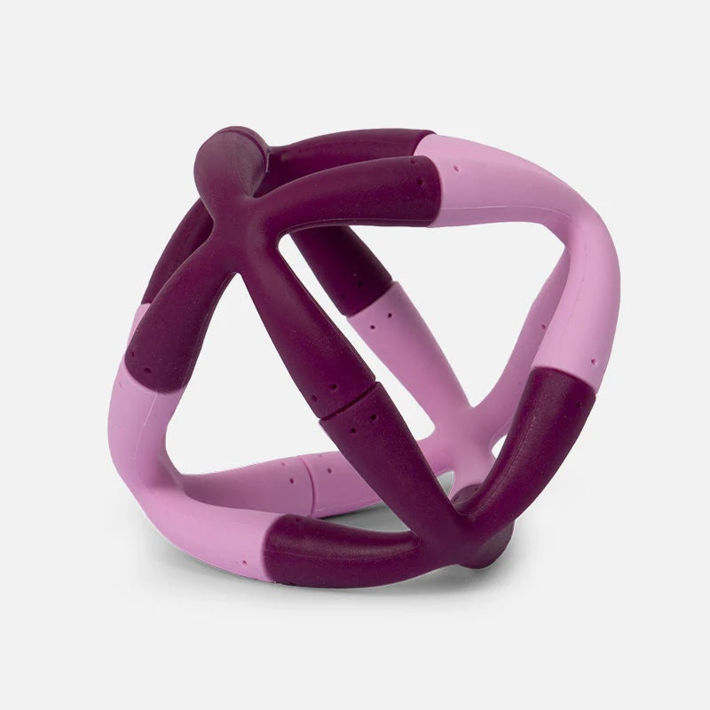 Fleks Flexible Silicone Fidget Magnets: Mulberry