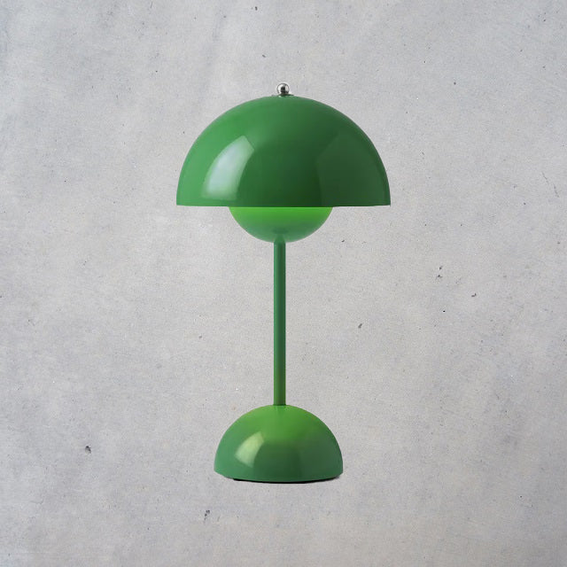 Flowerpot Portable Table Lamp: Signal Green