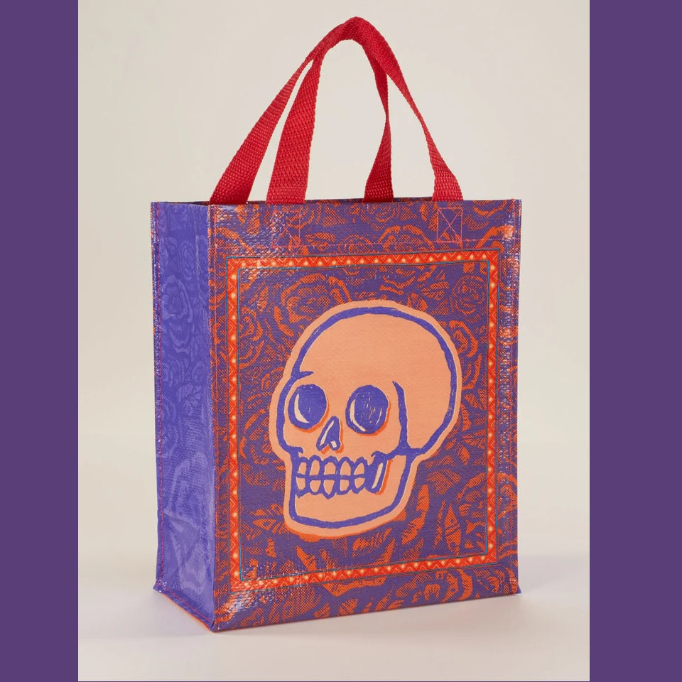 Handy Tote: Skulls and Roses