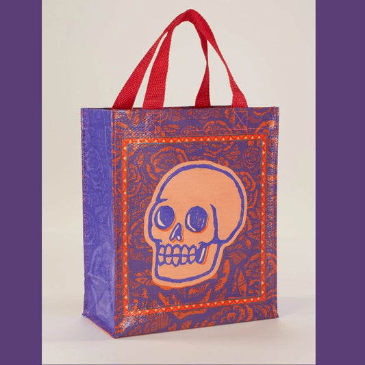 Handy Tote: Skulls and Roses
