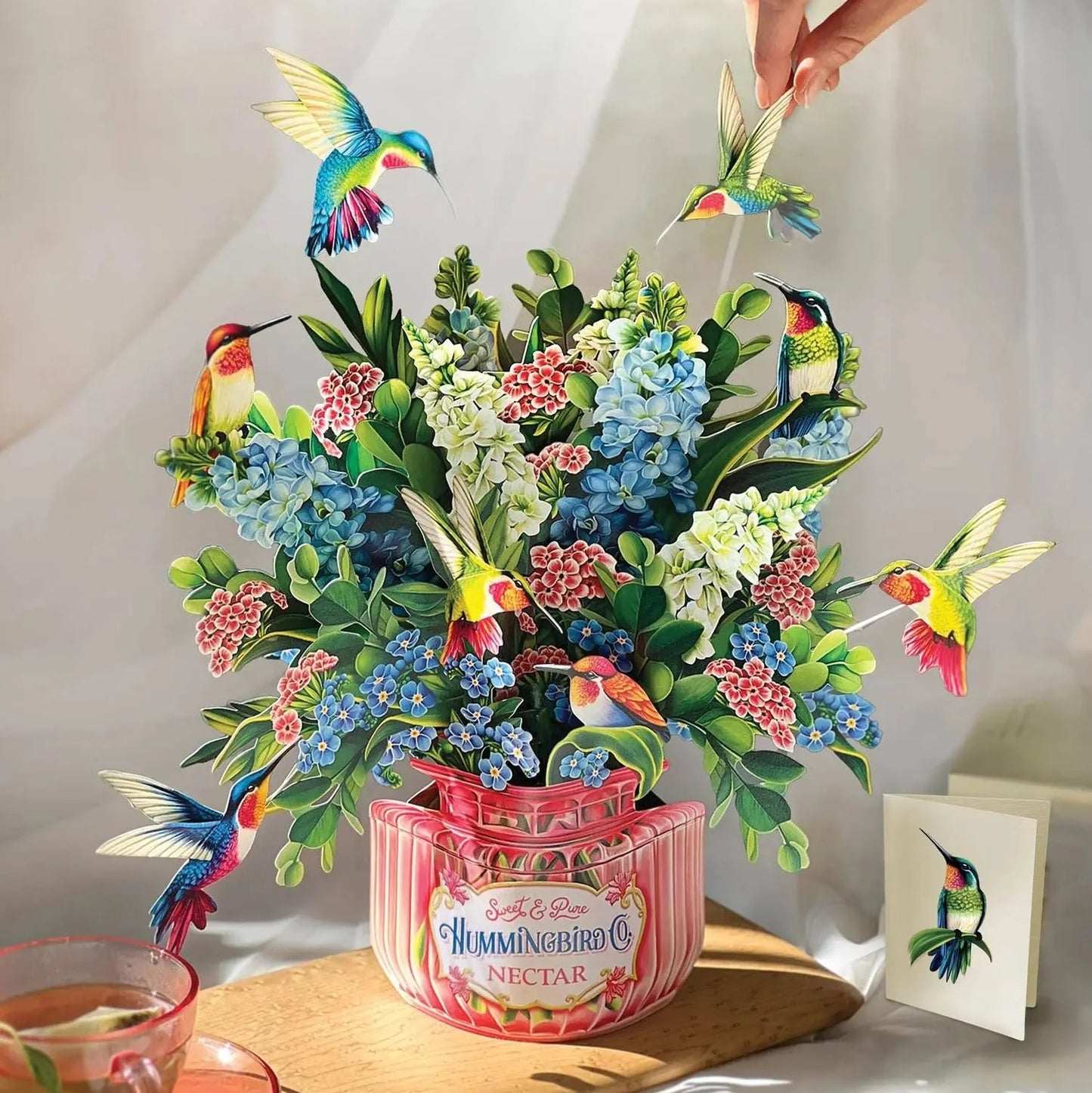 Paper Bouquet: Hummingbird Oasis