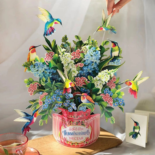 Paper Bouquet: Hummingbird Oasis