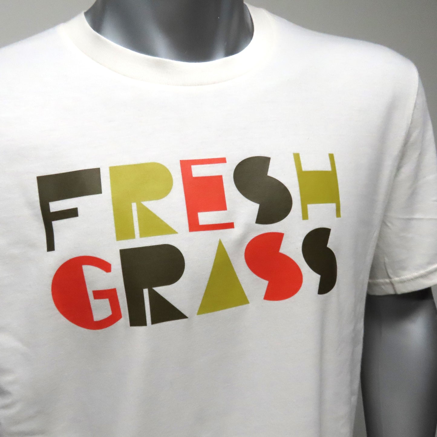 FreshGrass Tee: Chunky Letters
