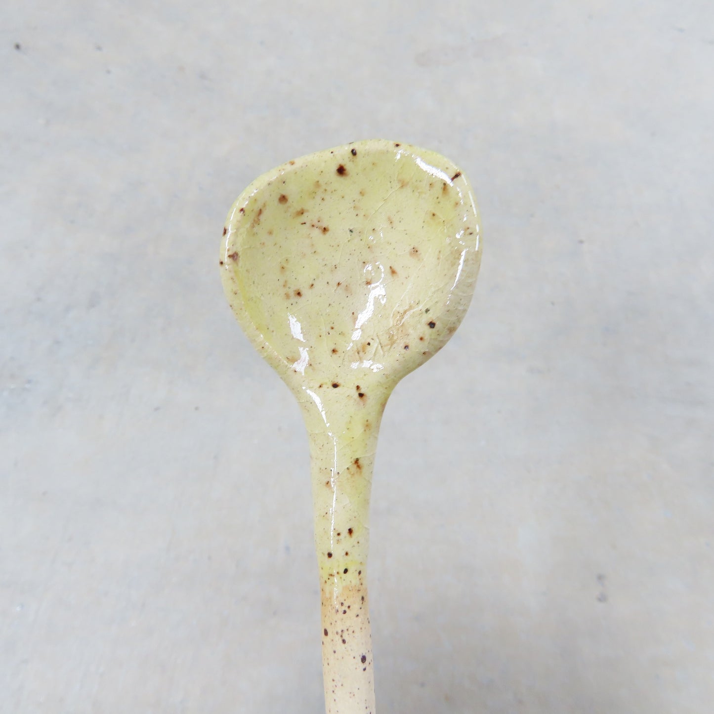 Handmade Ceramic Spoon: Nutmeg