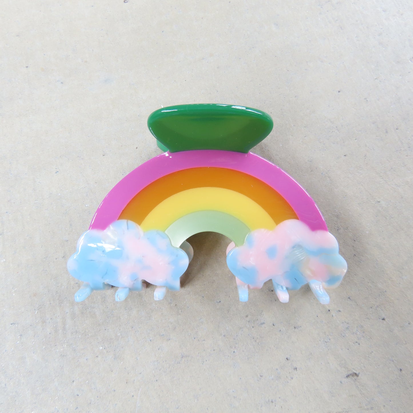 Rainbow Hair Claw